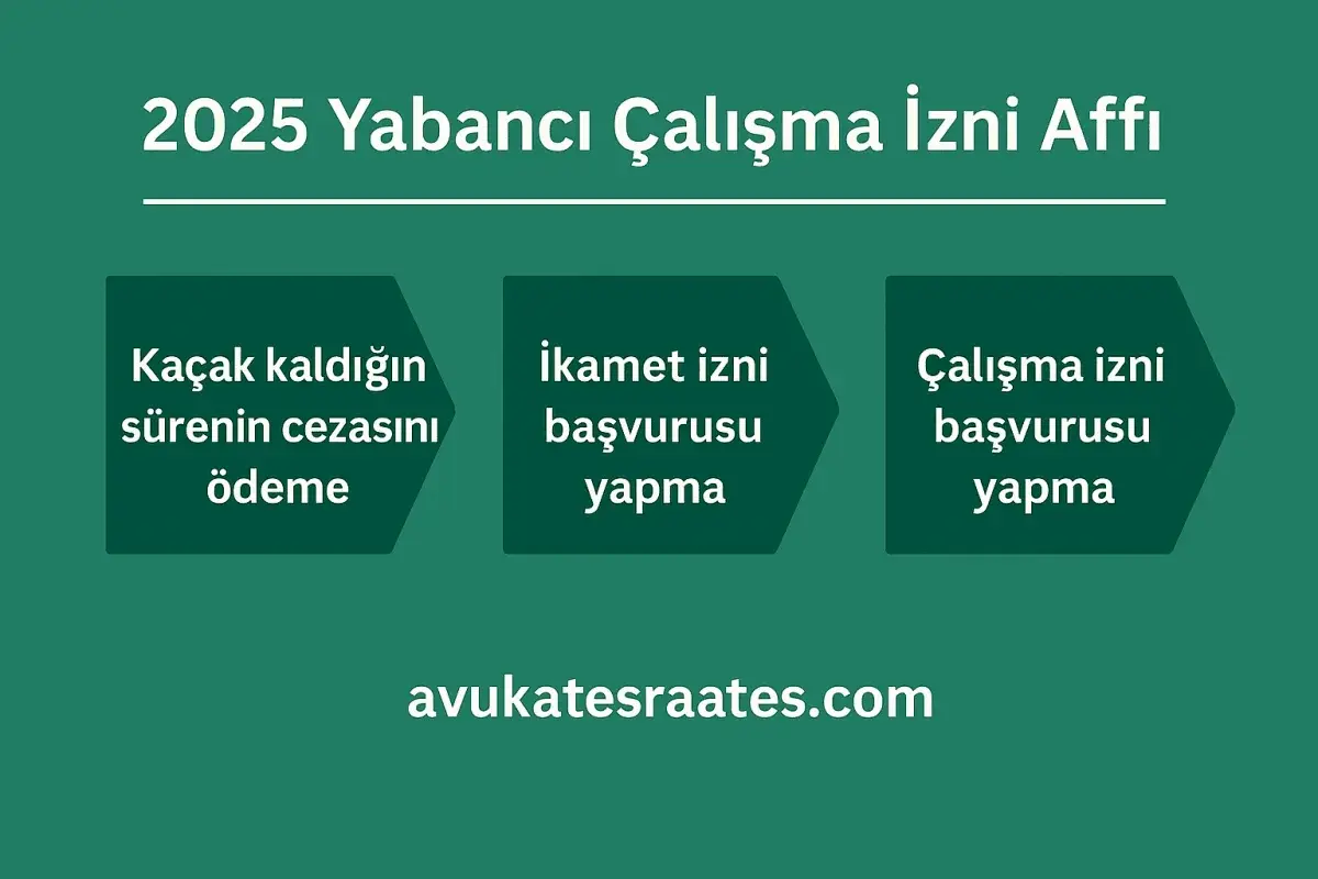 2025 Yabancı Çalışma İzni Affı