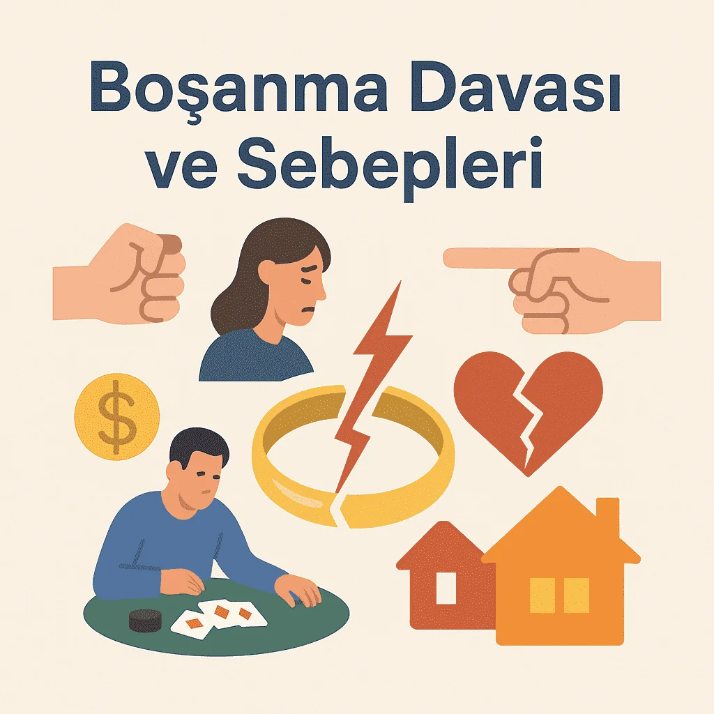 Boşanma Davası Nasıl Açılır? Şiddet, Nafaka, Velayet ve Mal Paylaşımı (2025 Güncel Rehber)