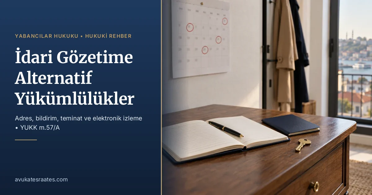 İdari Gözetime Alternatif Yükümlülükler (YUKK 57/A)