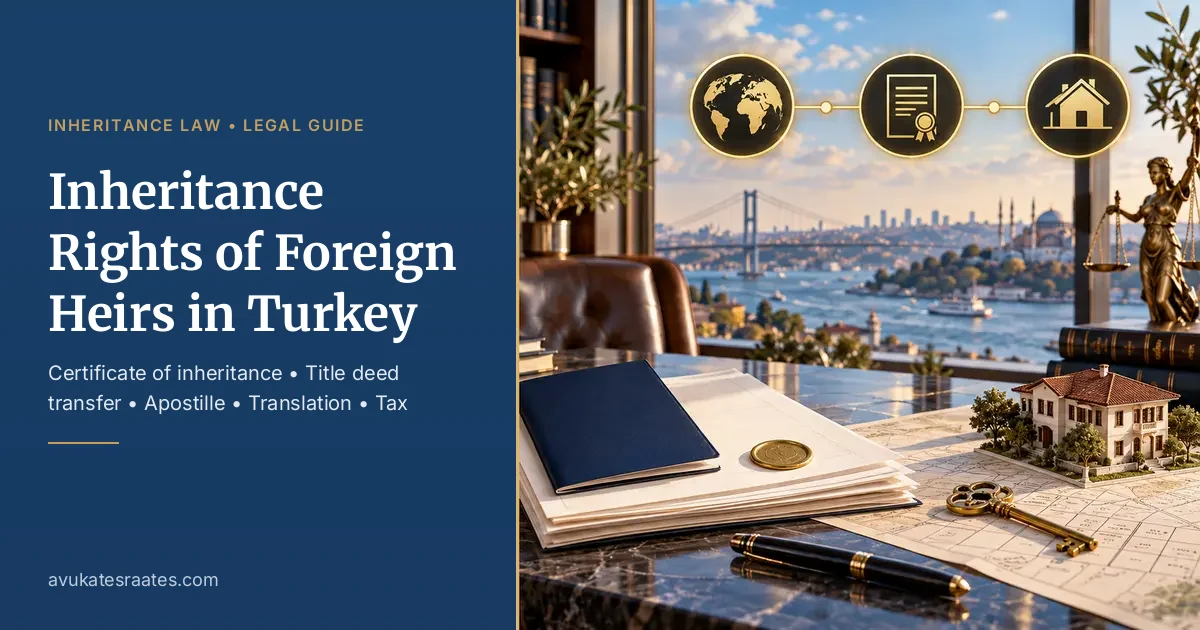 Inheritance in Turkey for Foreigners: Rights and Title Deeds