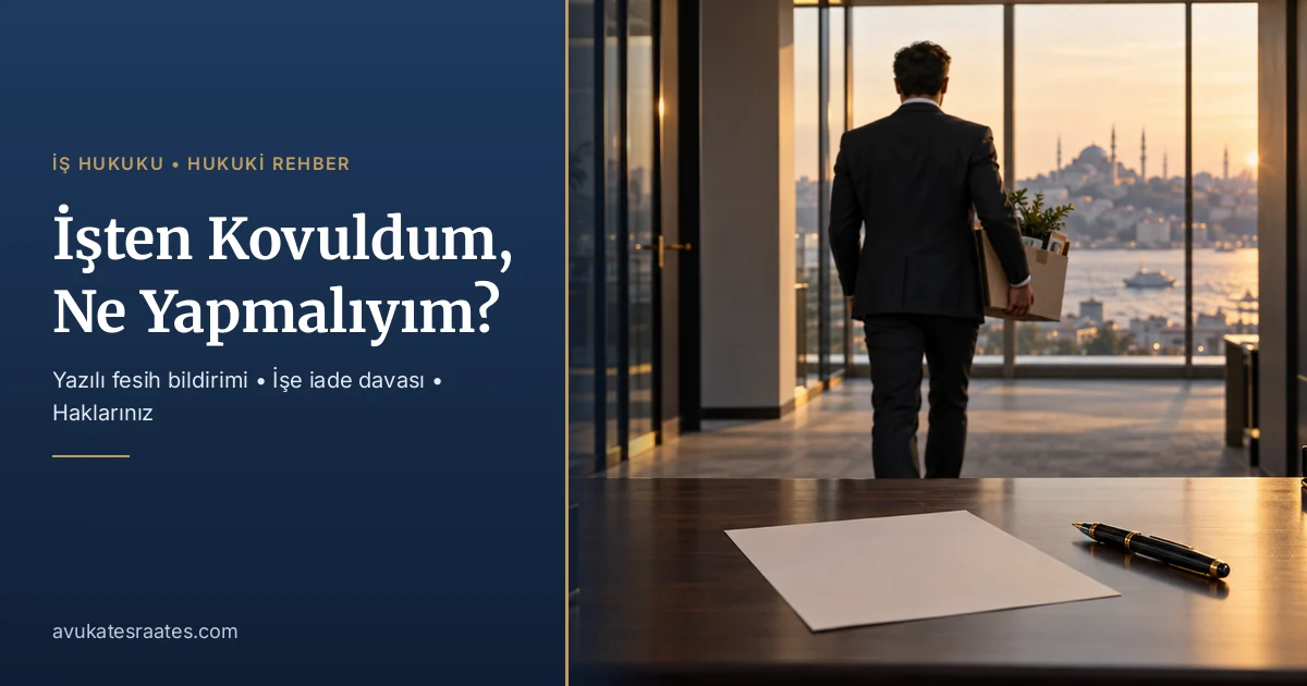 İşten Kovuldum Ne Yapmalıyım?