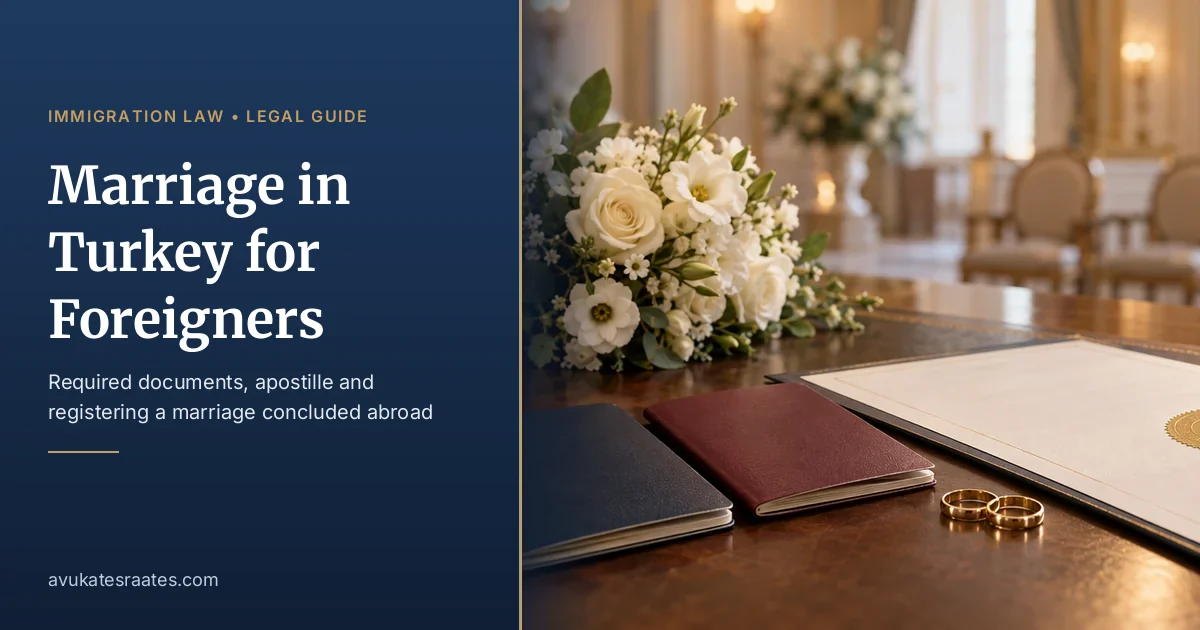 Marriage in Turkey for Foreigners: Documents and Apostille
