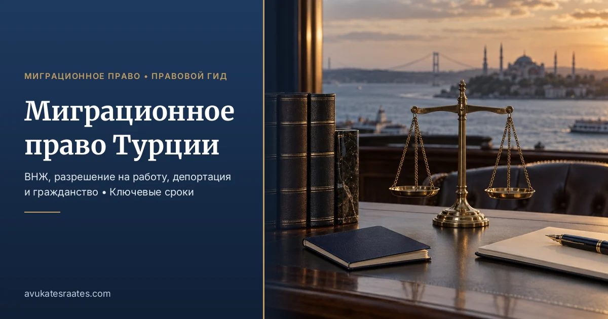 Миграционное право Турции: ВНЖ, депортация, гражданство