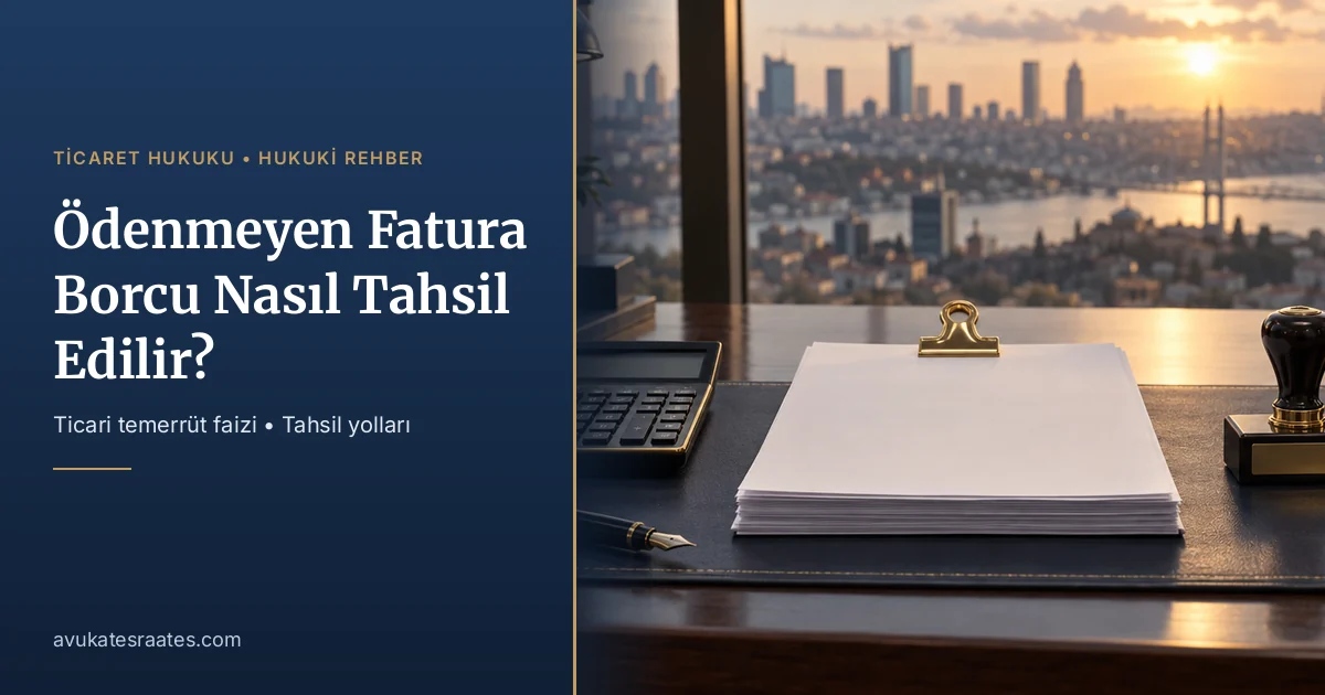 Ödenmeyen Fatura Borcu Nasıl Tahsil Edilir?