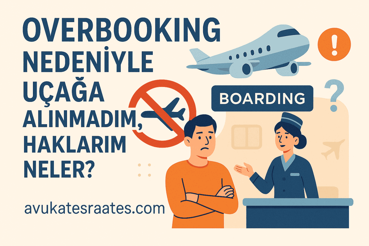 Overbooking Nedeniyle Uçağa Alınmama ve Tazminat - Avukat Esra Ateş