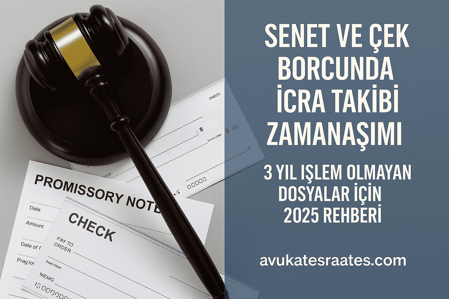 Senet ve Çek İcra Takibinde 3 Yıl Zamanaşımı | Borcunuz Düşebilir mi? 2025 Rehberi