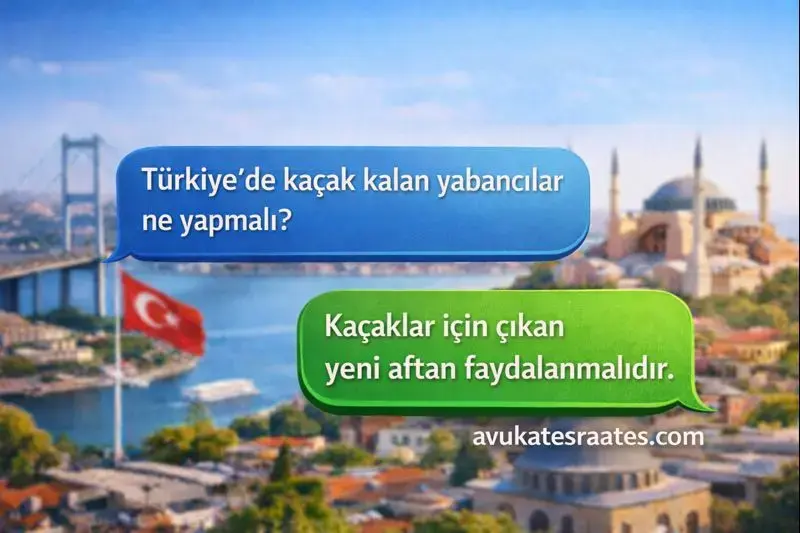 Türkiye'de Kaçak Kalan Yabancılar Ne Yapmalı?