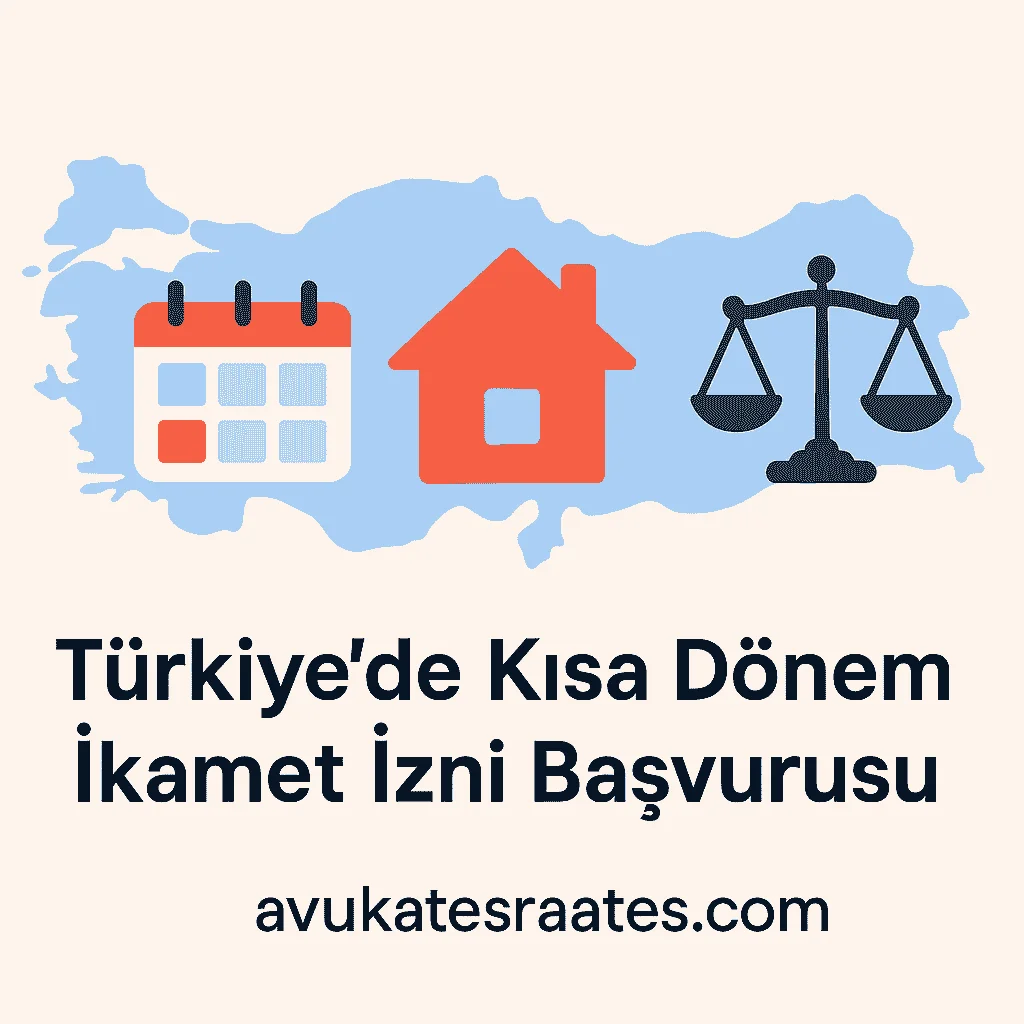 Türkiye’de Kısa Dönem İkamet İzni Başvurusu - Avukat Esra Ateş