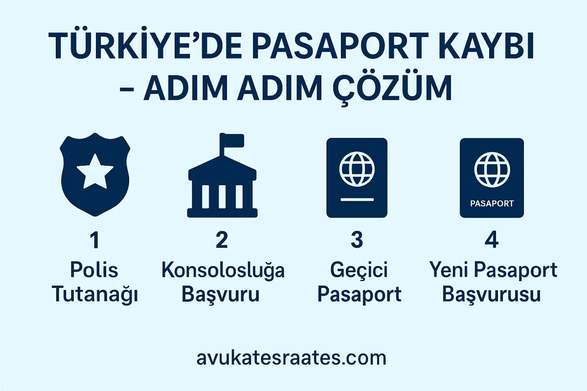 Türkiye’de Pasaport Kaybolursa Ne Yapılır?