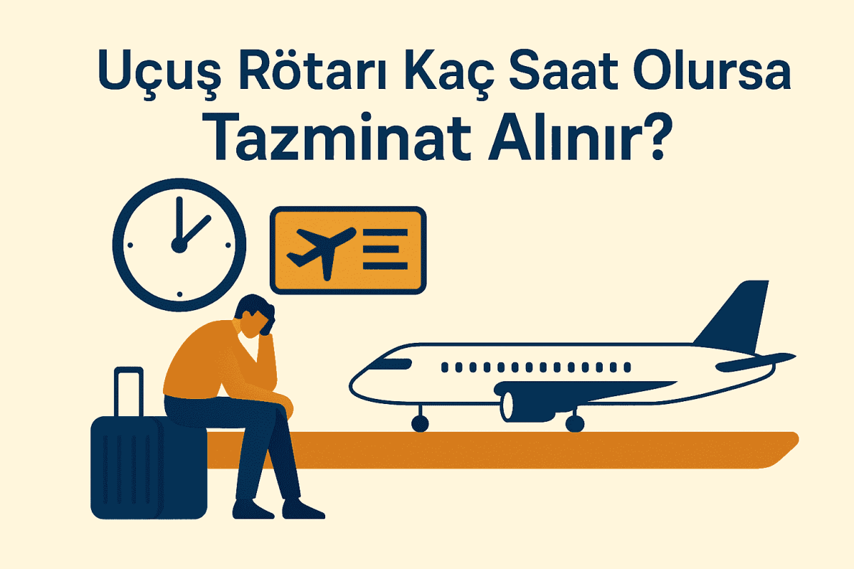 Uçuş Rötarı Kaç Saat Olursa Tazminat Alınır? - Avukat Esra Ateş