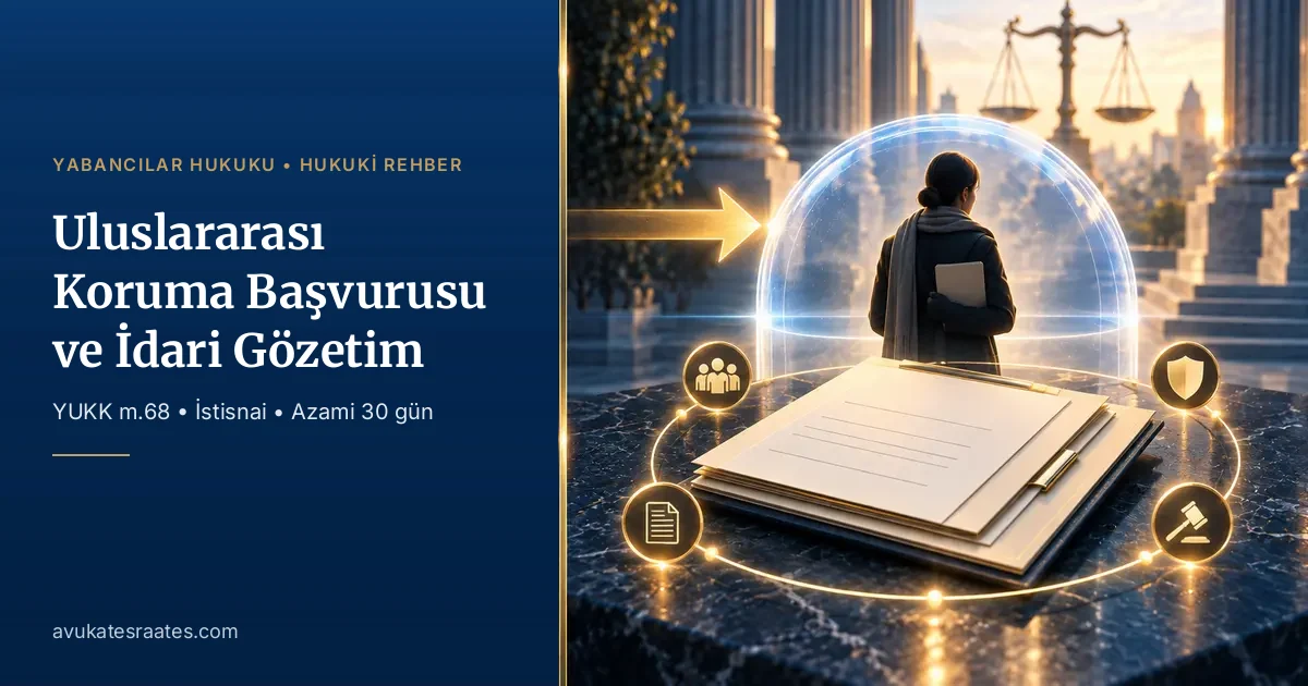 Uluslararası Koruma Başvurusu ve İdari Gözetim