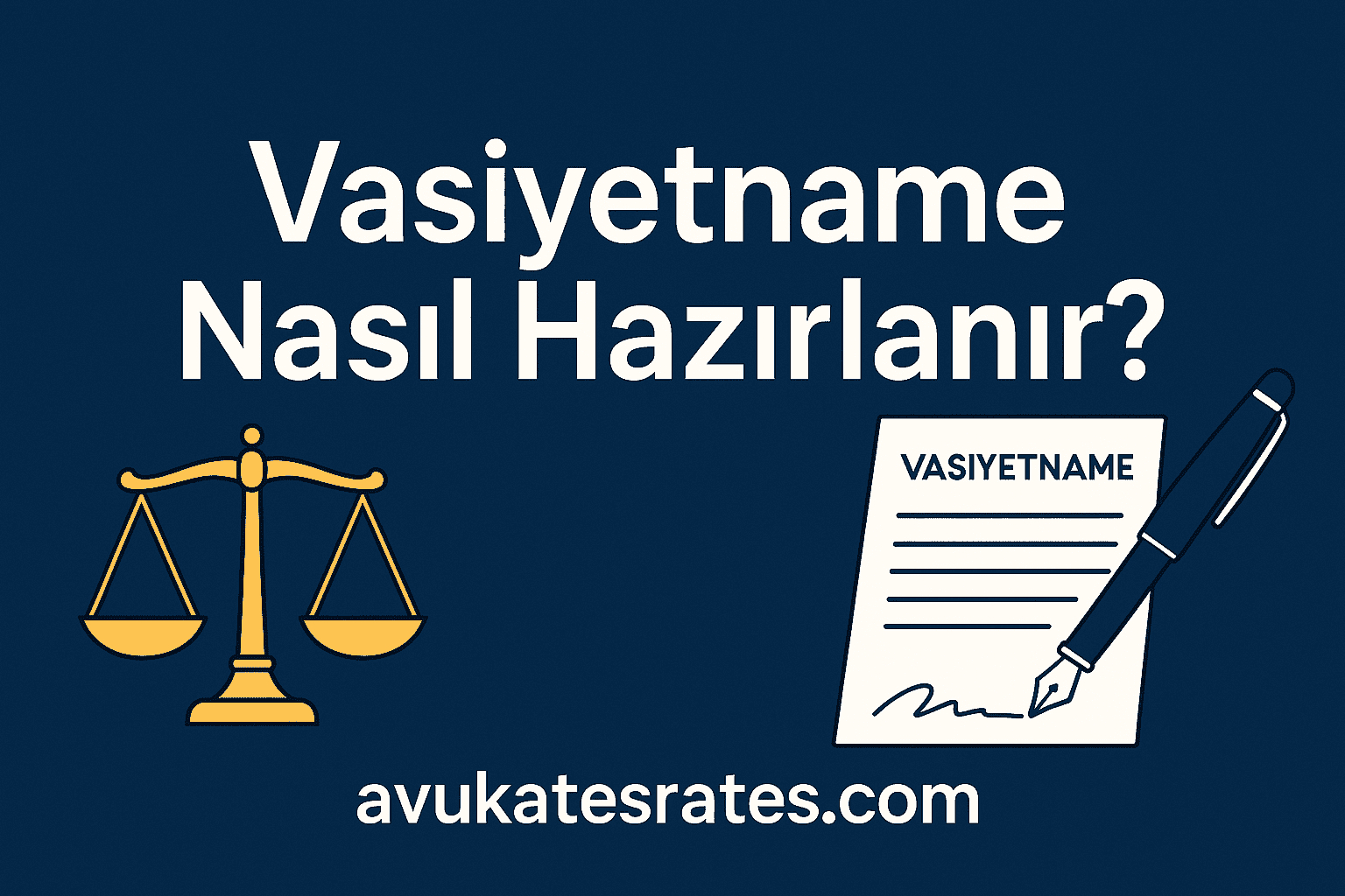 Vasiyetname Nedir? Nasıl Hazırlanır? Türkiye ve Yurtdışında Geçerlilik Şartları