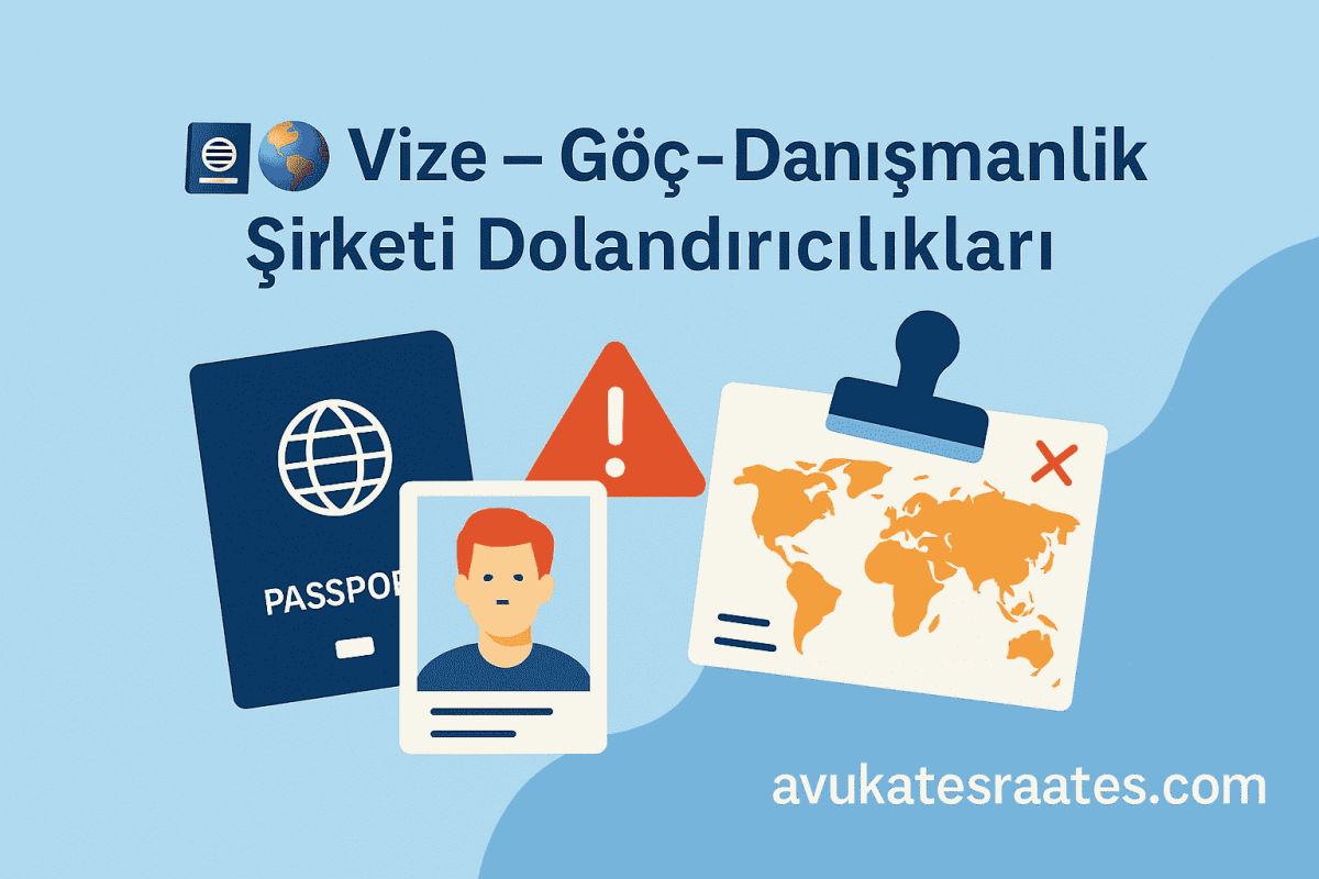 Vize Göç Danışmanlık Dolandırıcılığı - Avukat Esra Ateş